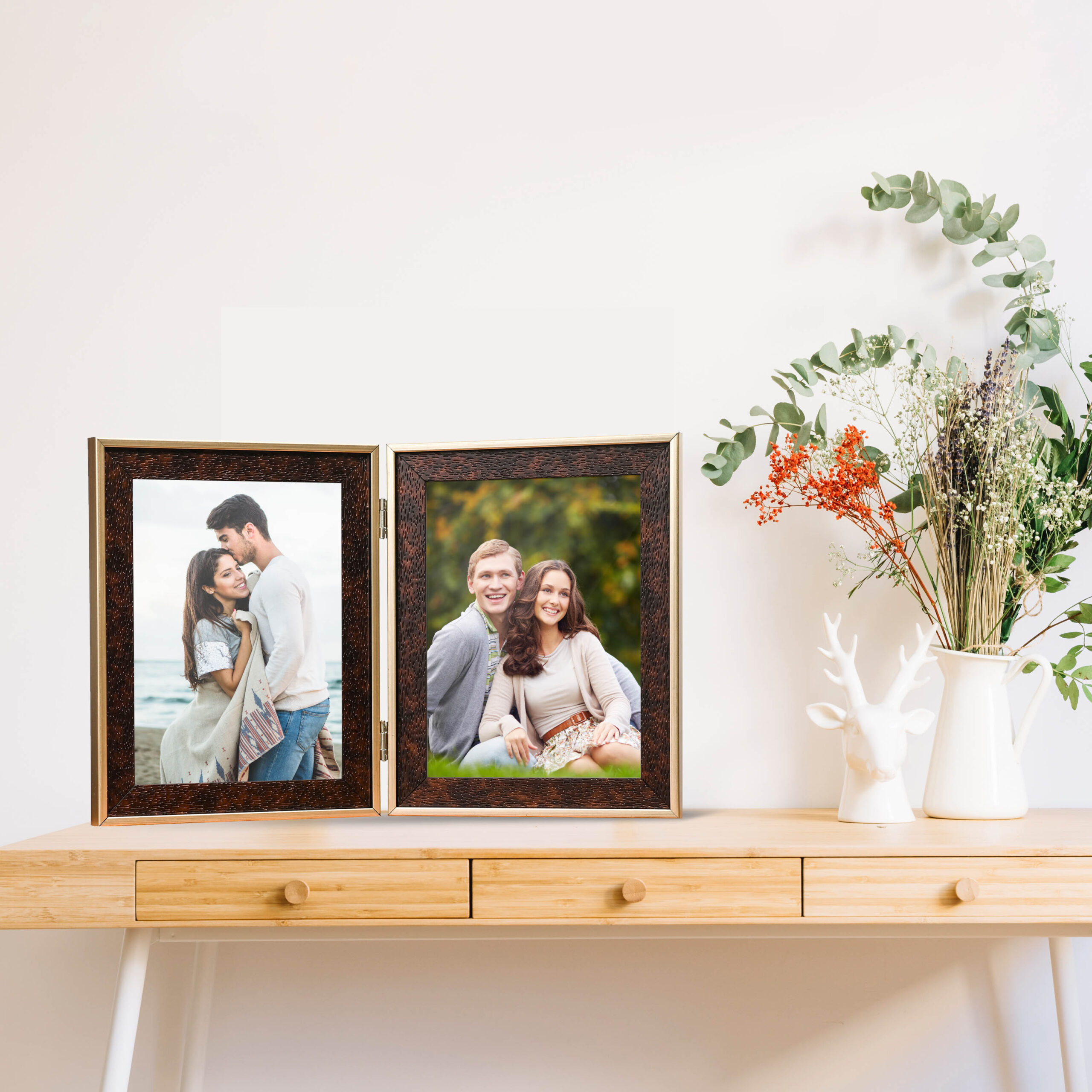 Bi Fold Photo Frame